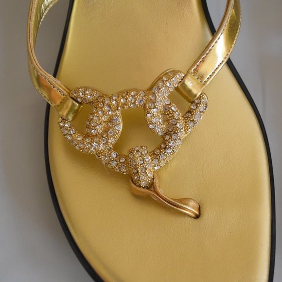 ROLLING HEELS GOLD LAME 2" HEELS - Picture 3 of 6